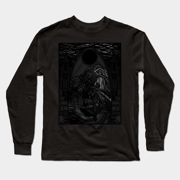 Darkness Long Sleeve T-Shirt by zody